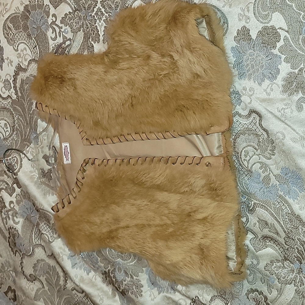 Junior fur vest